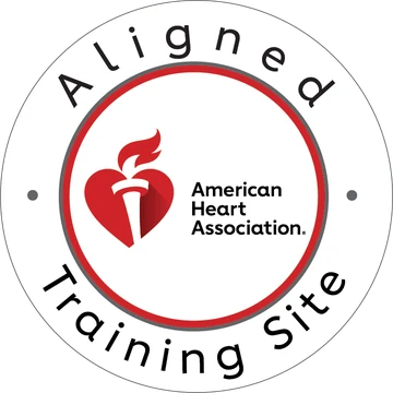 American Heart Association Aligned Training Site seal